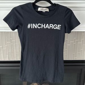 Diane Von Furstenberg #INCHARGE T-shirt